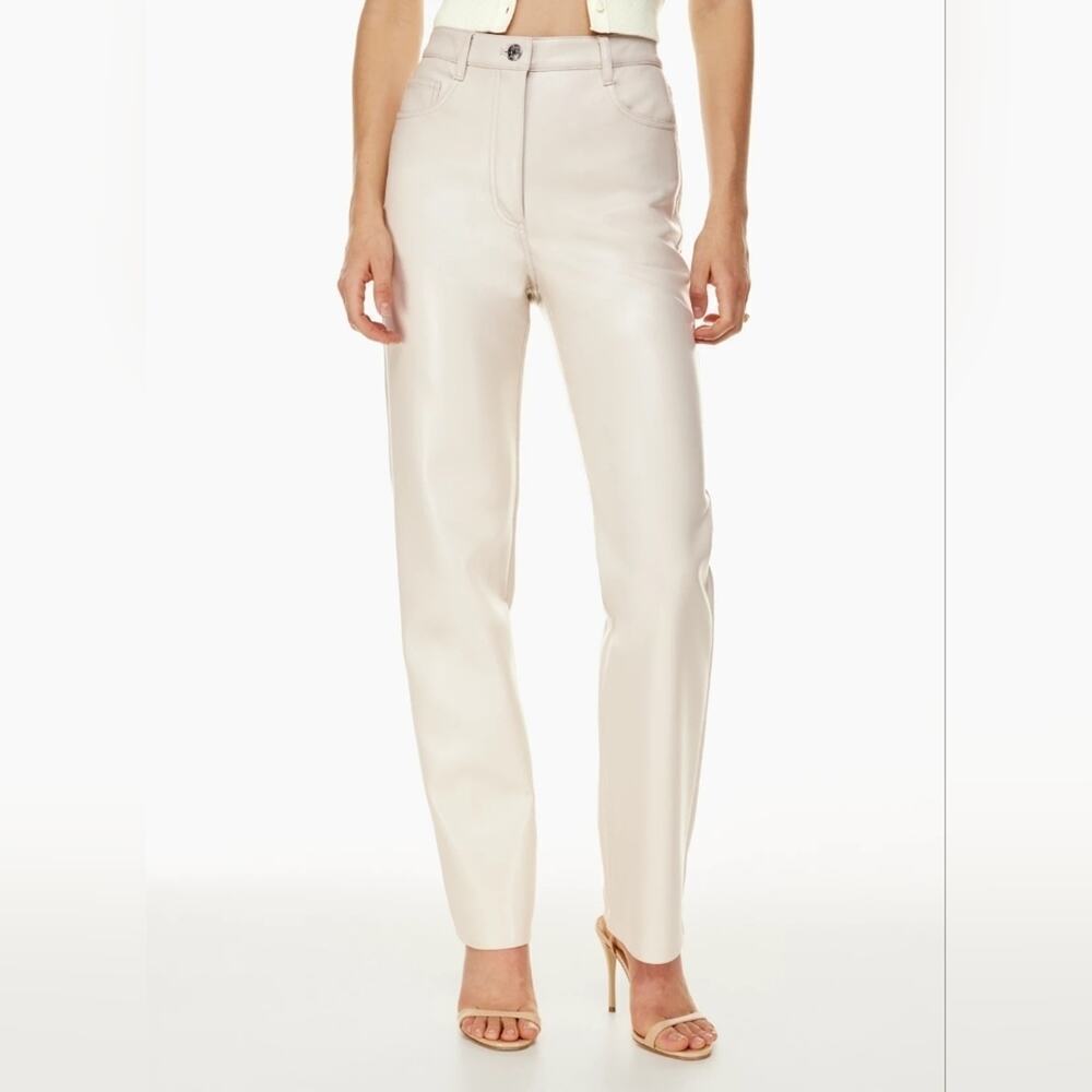 Wilfred Melina Super High Matte Pearl Mate Pant, Size 2
